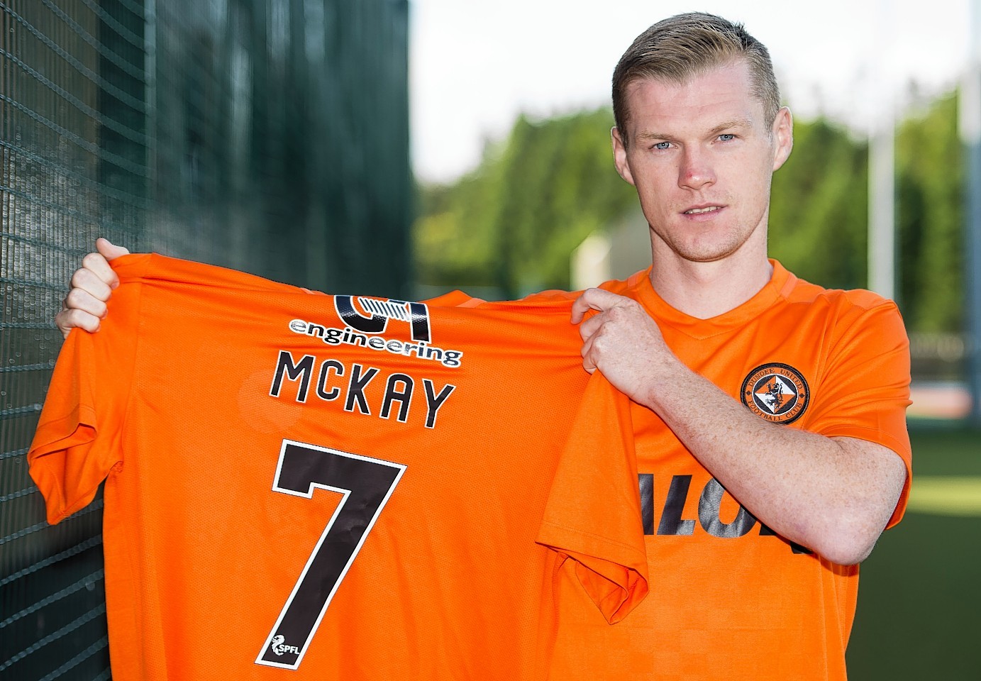 Dundee United signed Billy McKay at the end of the transfer window