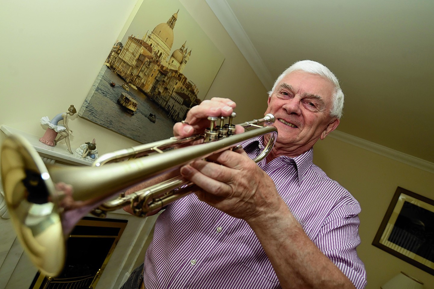 Fraserburgh trumpet player Norman Robertson