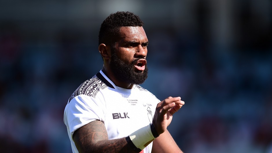 Fiji's Nikola Matawalu is ready to crash England's party
