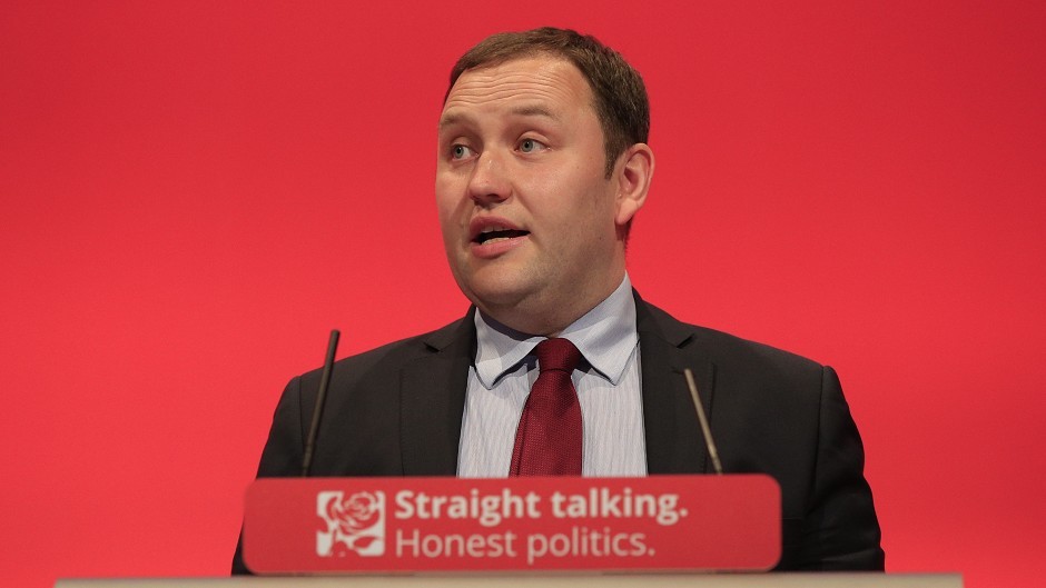 Shadow secretary for Scotland Ian Murray 