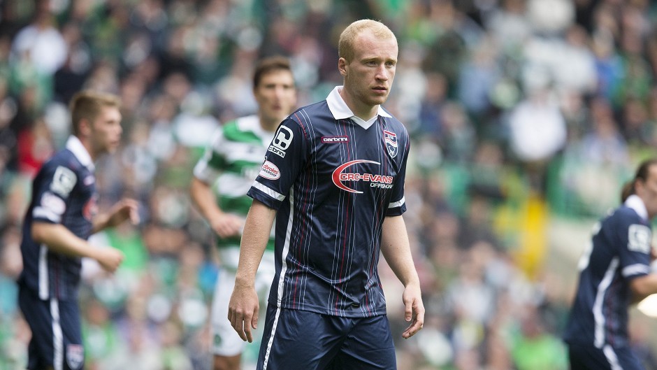 Liam Boyce scored a hat-trick for Ross County midweek
