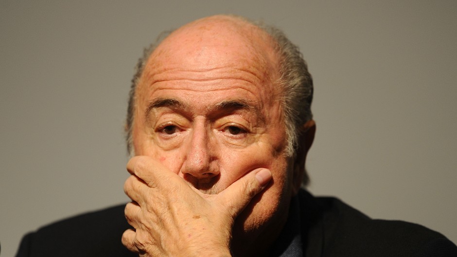 A FIFA press conference with Sepp Blatter was called off at the last minute this afternoon