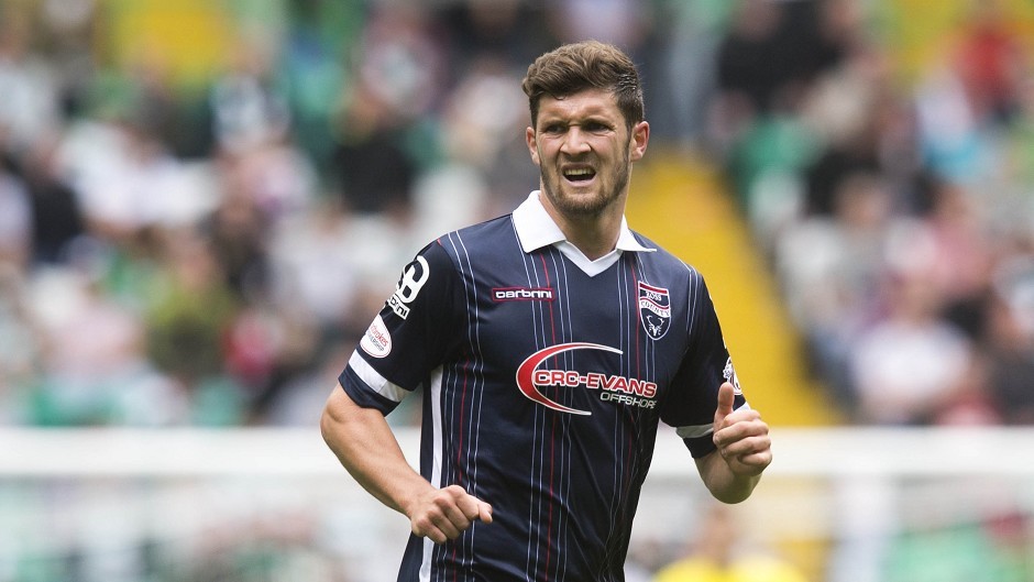Stewart Murdoch joined Ross County from Fleetwood Town in the summer.
