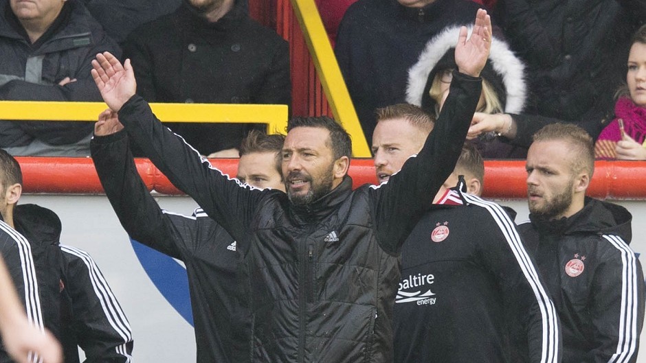 Aberdeen boss McInnes is manager of the month for September