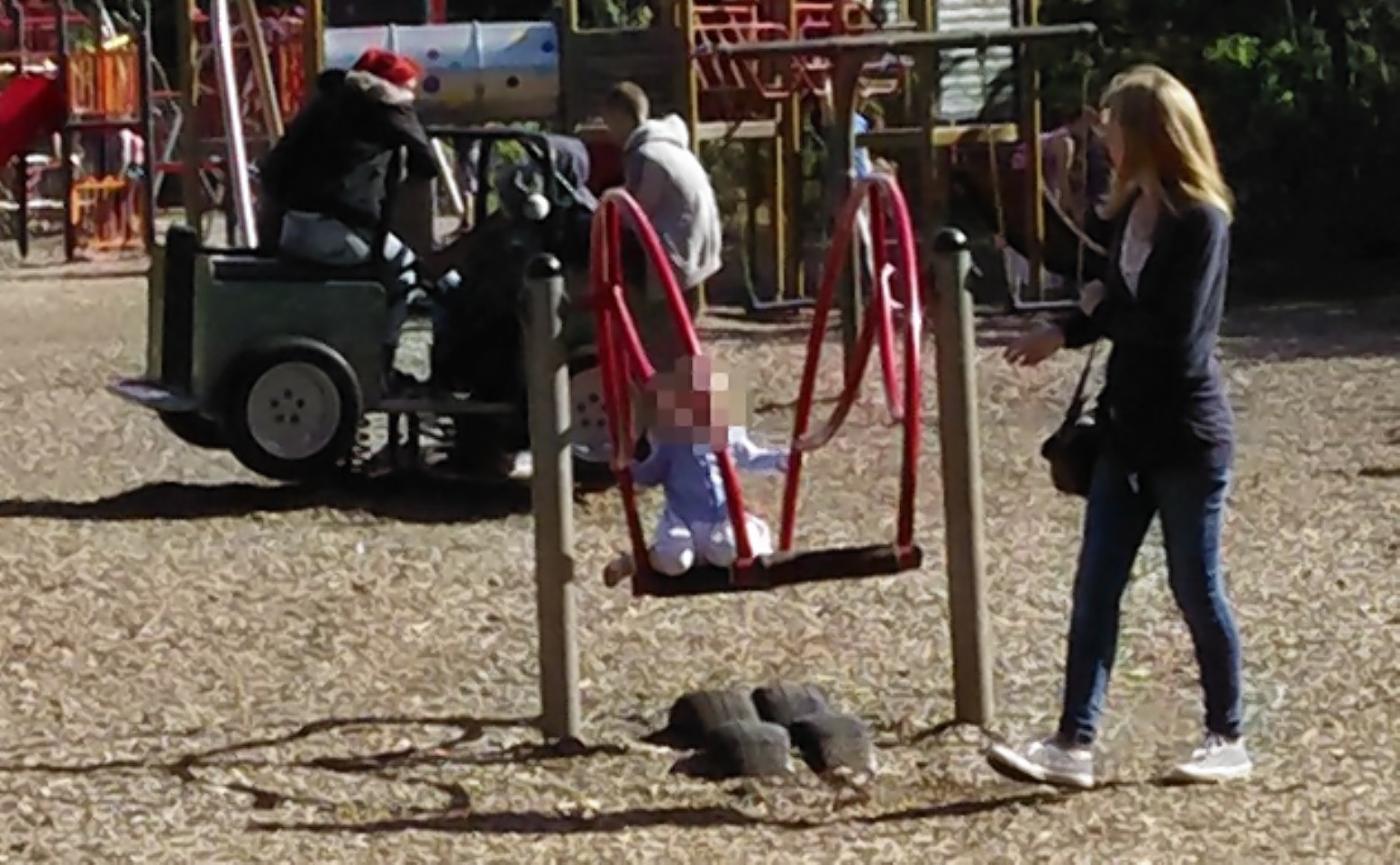 Youths drinking in Aberdeen's Hazlehead Park