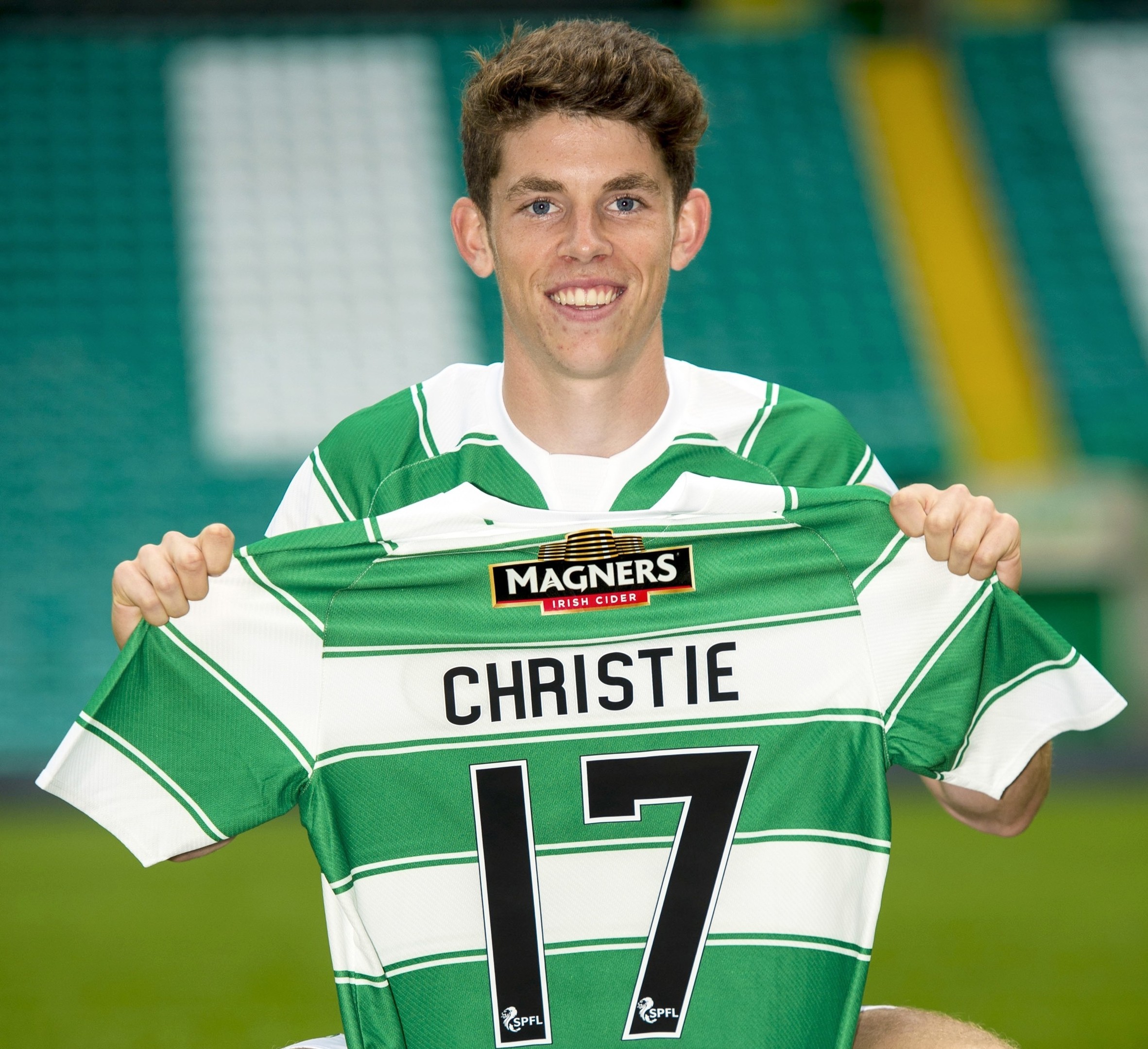 Delight for Ryan Christie as he is unveiled at Parkhead