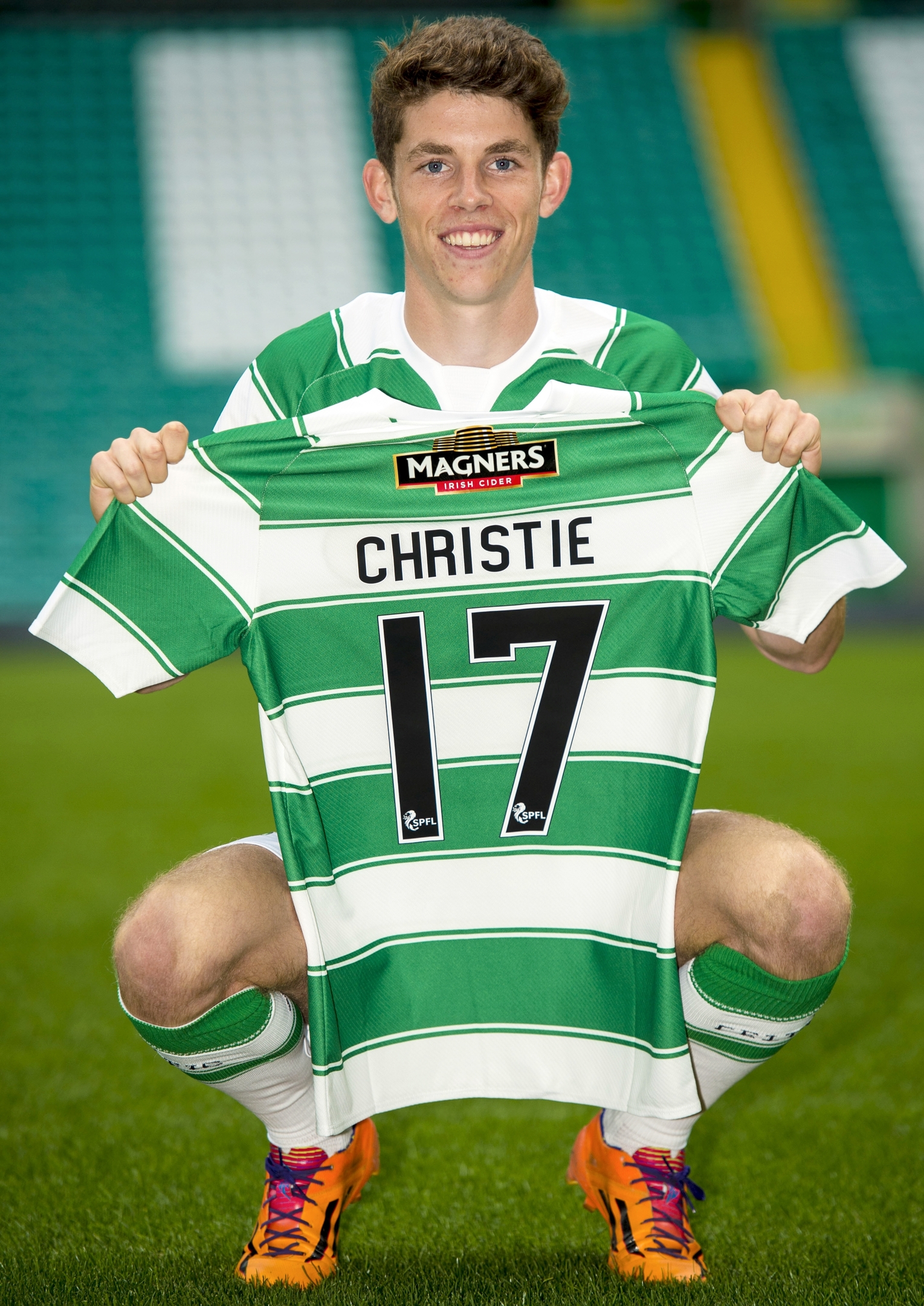 01/09/15        CELTIC PARK - GLASGOW     Delight for Ryan Christie as he is unveiled as Celtic's newest signing.