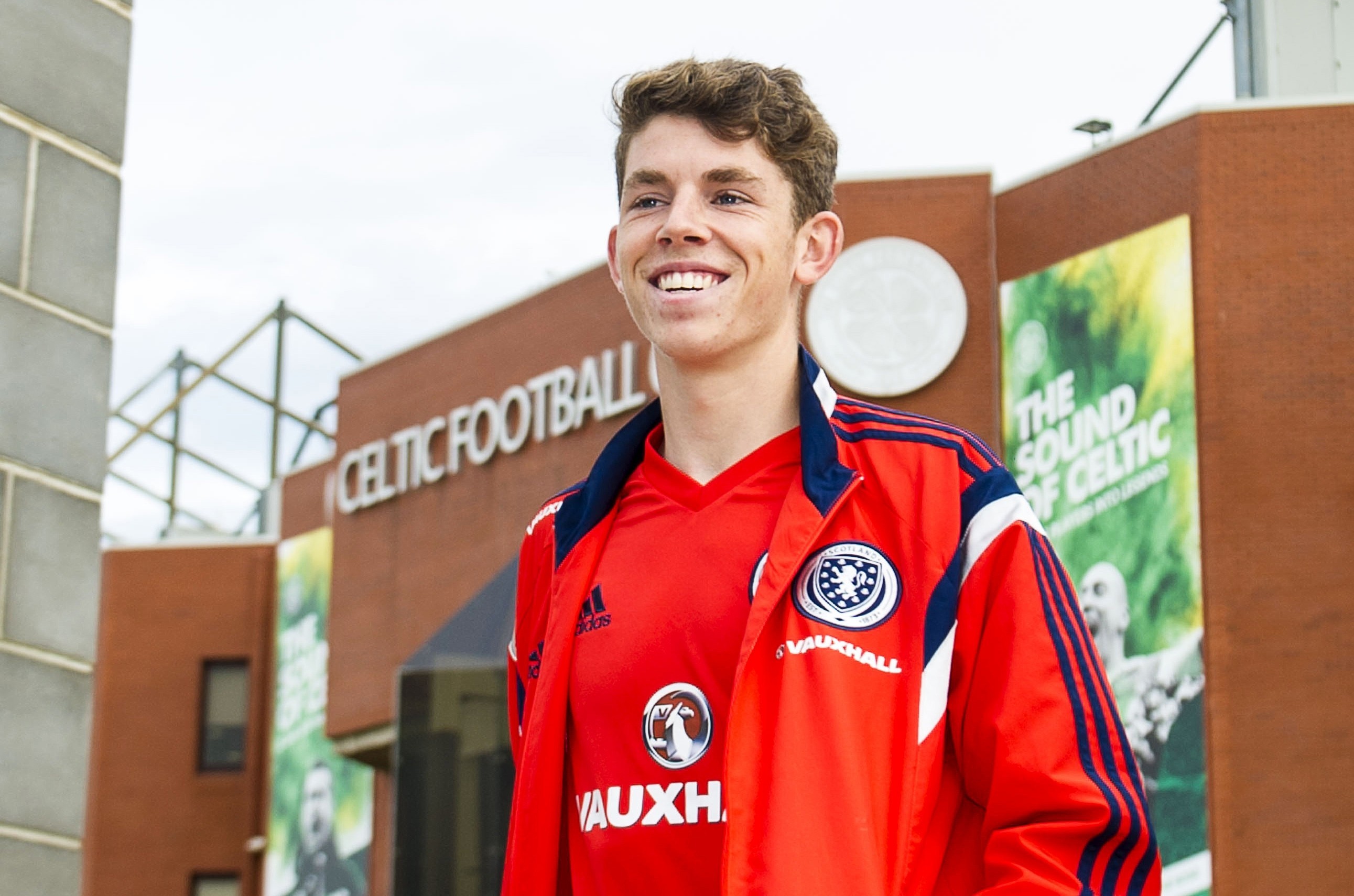 Ryan Christie leaves Celtic Park after agreeing terms with the club
