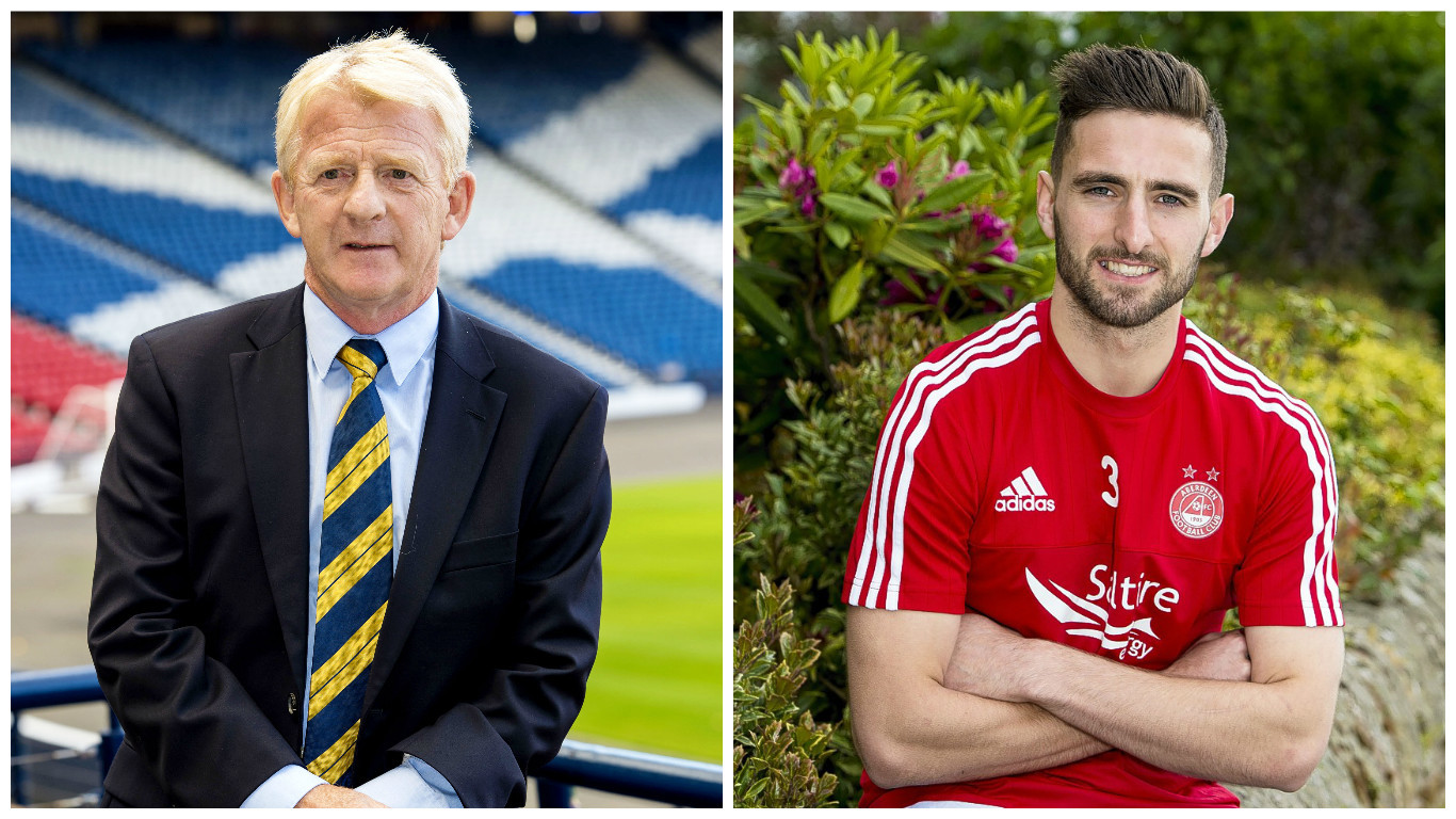 Gordon Strachan has named Graeme Shinnie in his squad following a number of outstanding displays 