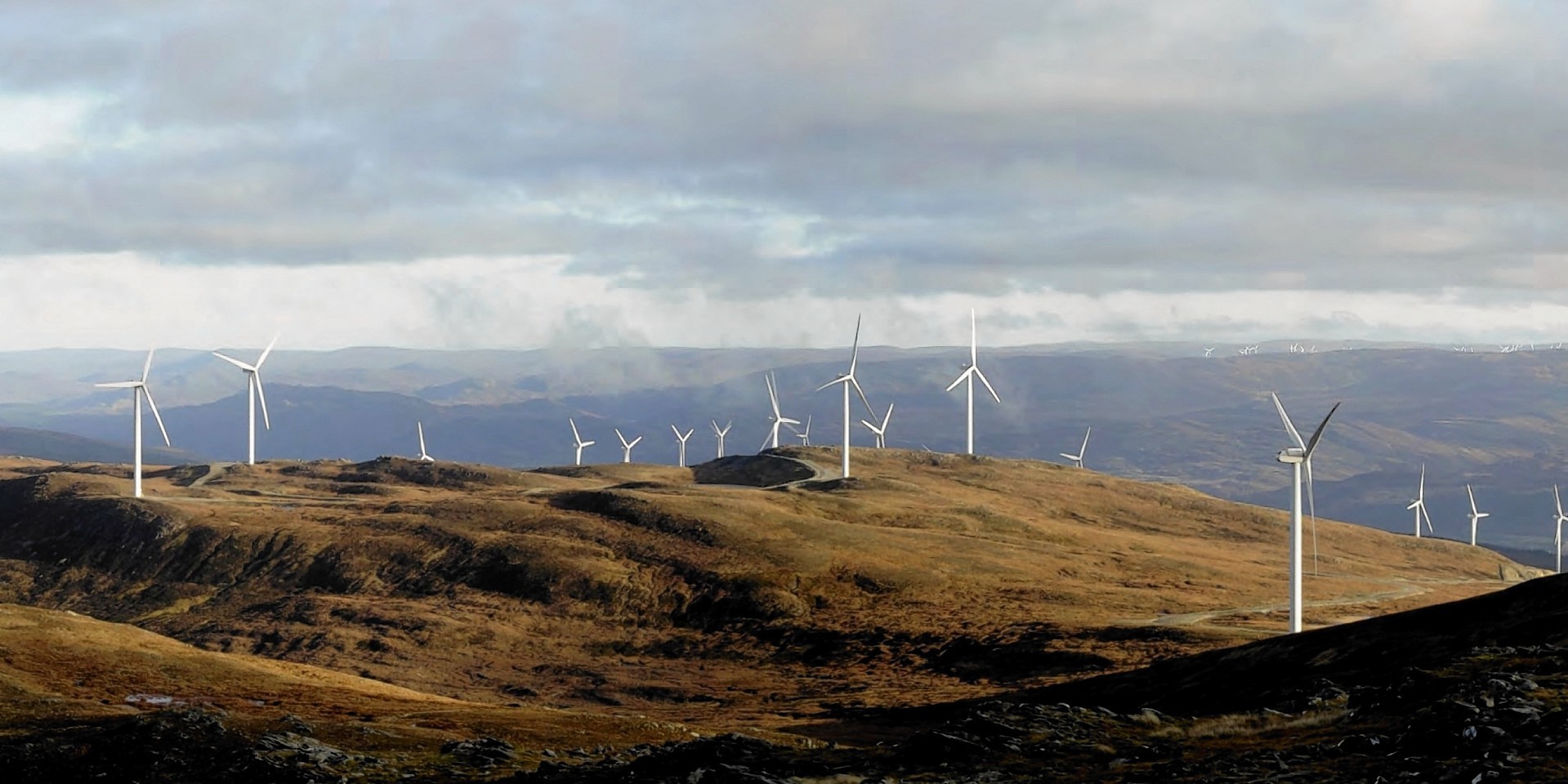 Stronelairg windfarm artist's impression from developers