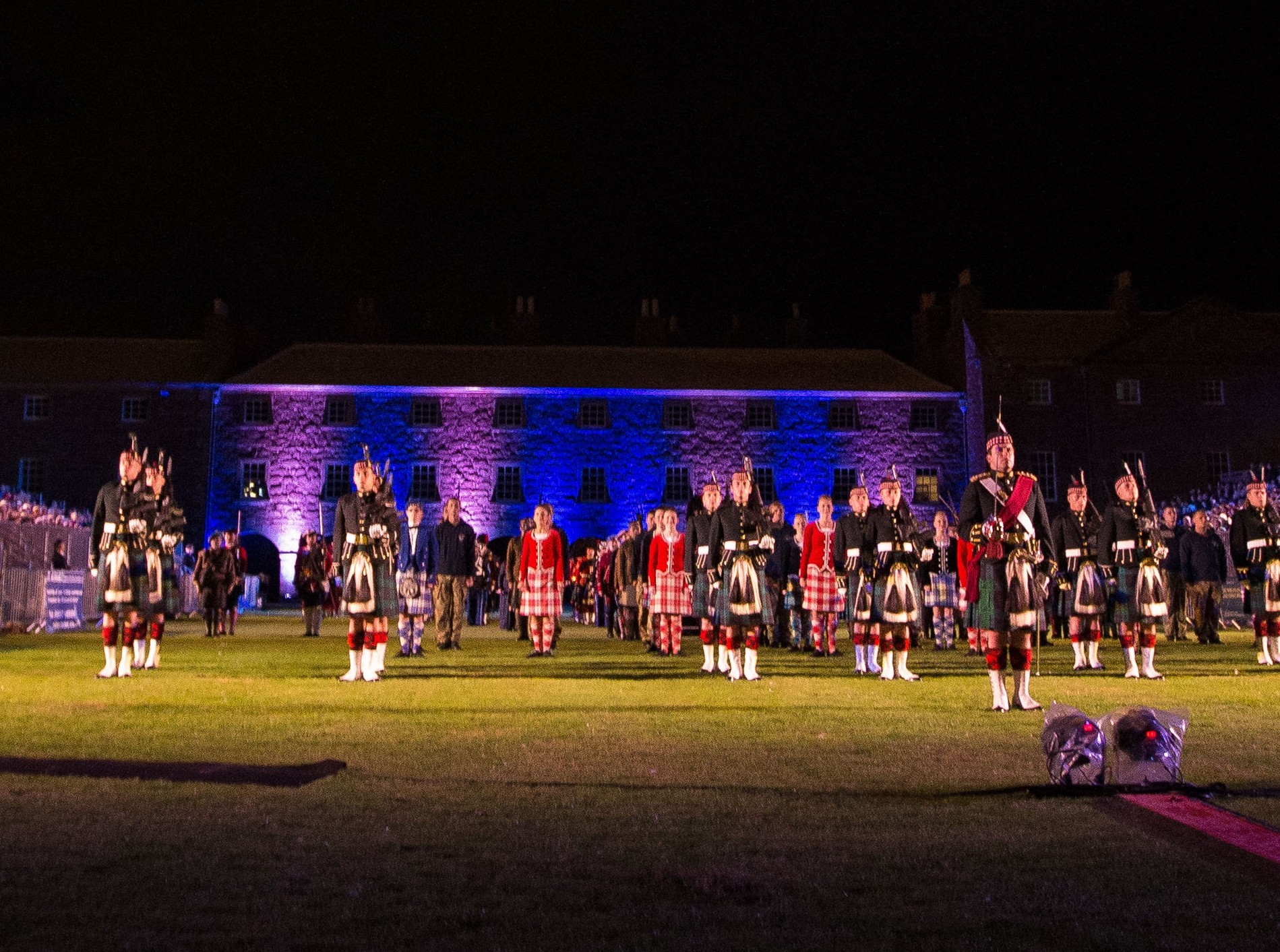 The Highland Military Tattoo at Fort George