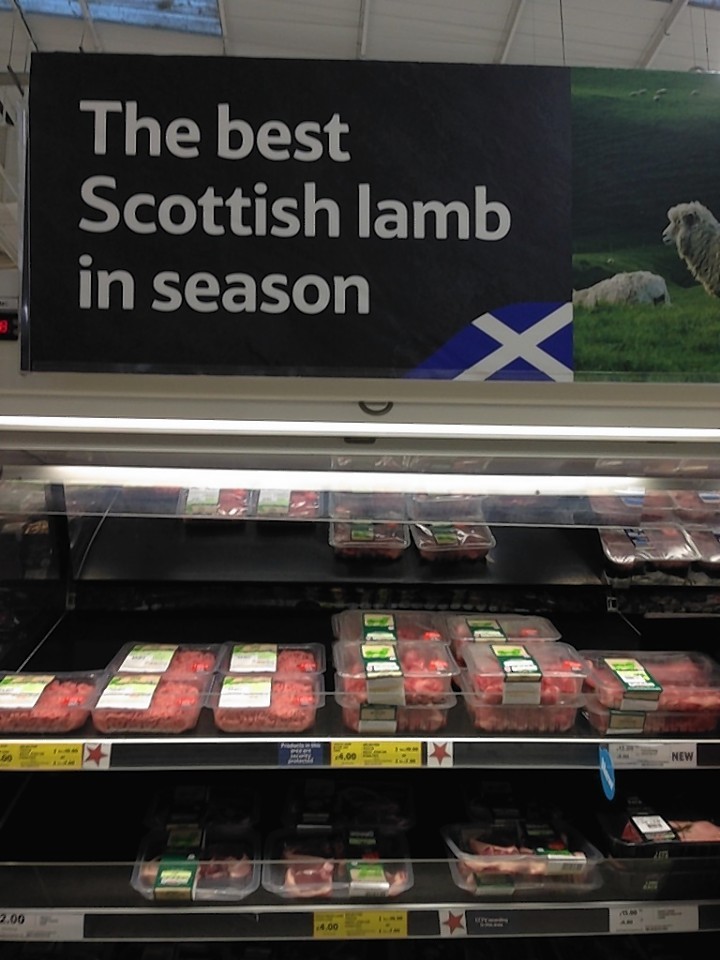 Tesco has been criticised for selling New Zealand lamb under a Scottish lamb banner