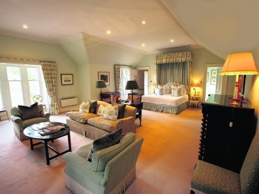 Bowmont Suite at the Roxburghe House Hotel & Golf Course in Kelso