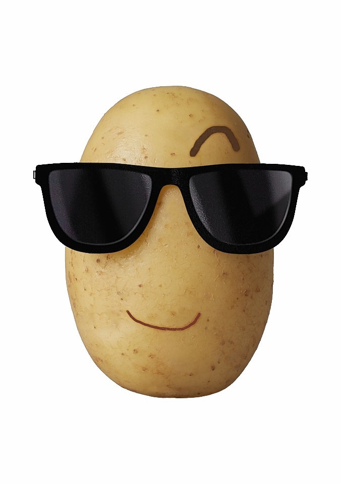 This cartoon potato character will feature in the campaign