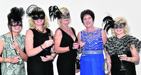 Morag Hogg, Bev Johnston, Lynne Clarkson, Sandra Gardner and Angela Sinclair