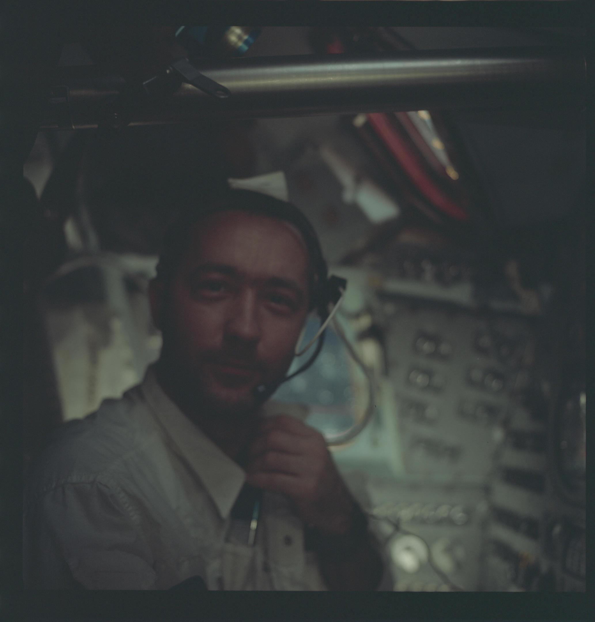 The astronauts took very few pictures of each other