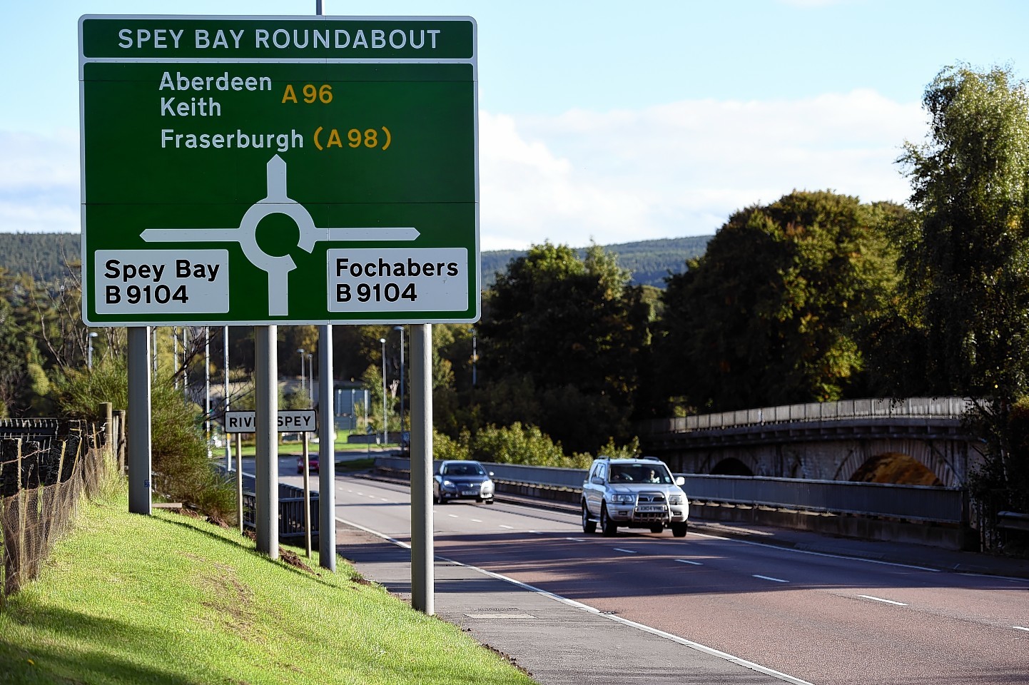 A96 is to be dualled up to Fochabers