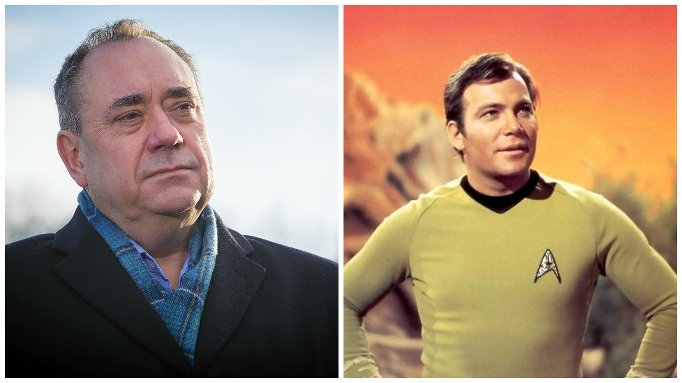 Alex Salmond borrowed Captain Kirk's name for his travels