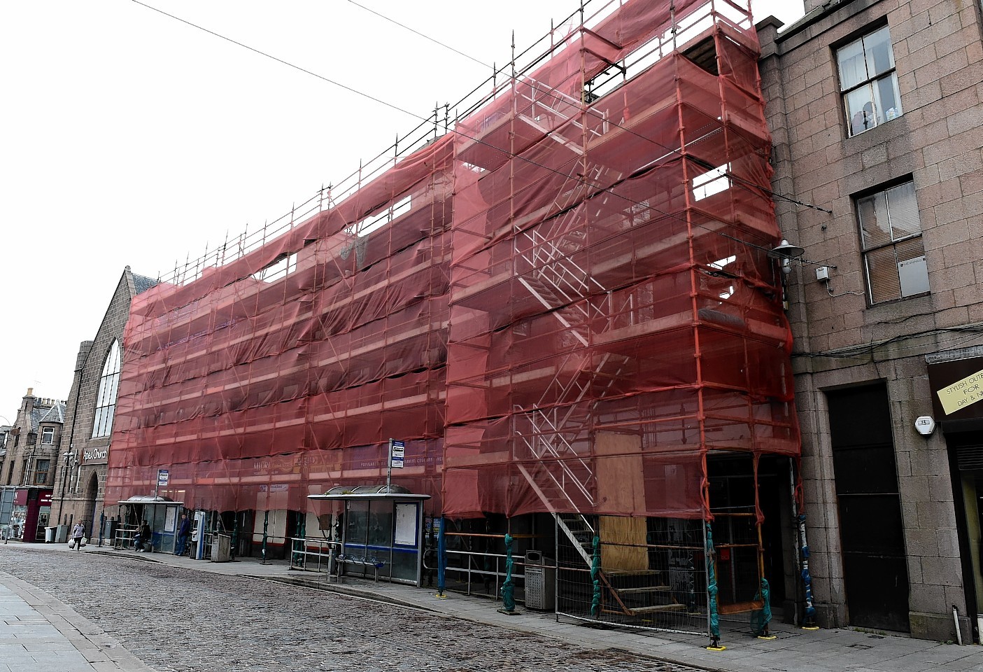 Travelodge is replacing the formerly derelict site in Peterhead's Chapel Street.