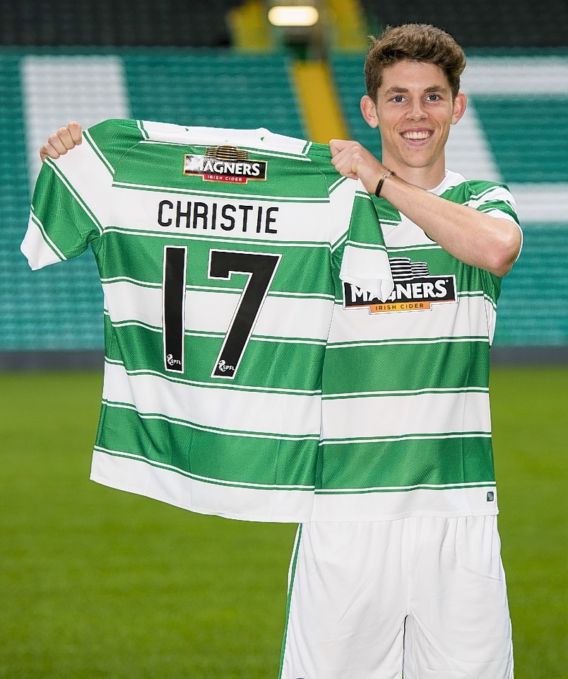 Christie joined Celtic in the summer 