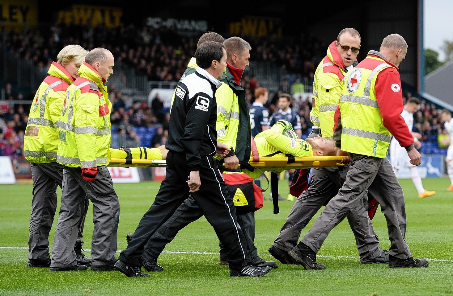 Scott Fox has been ruled out since damaging ankle ligaments against Inverness Caley Thistle 