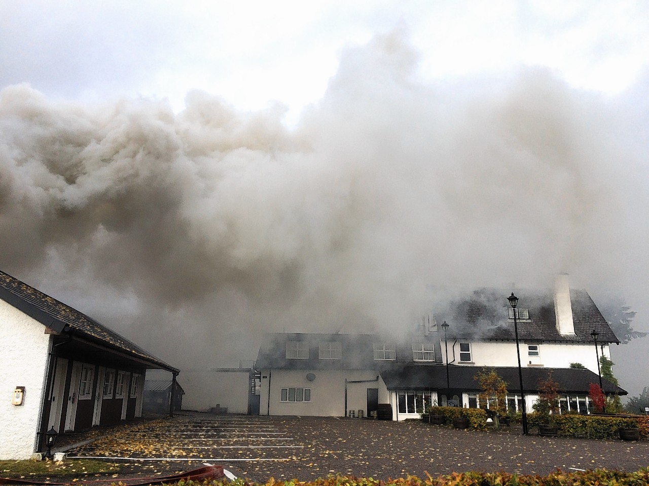 Fire at the Cill Chuimein medical centre in Fort Augustus.