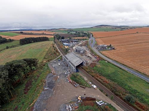 Work on the Inveramsay Bridge is on track