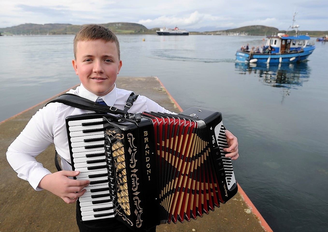 Kyle Rowan whose family come from Islay and Tiree