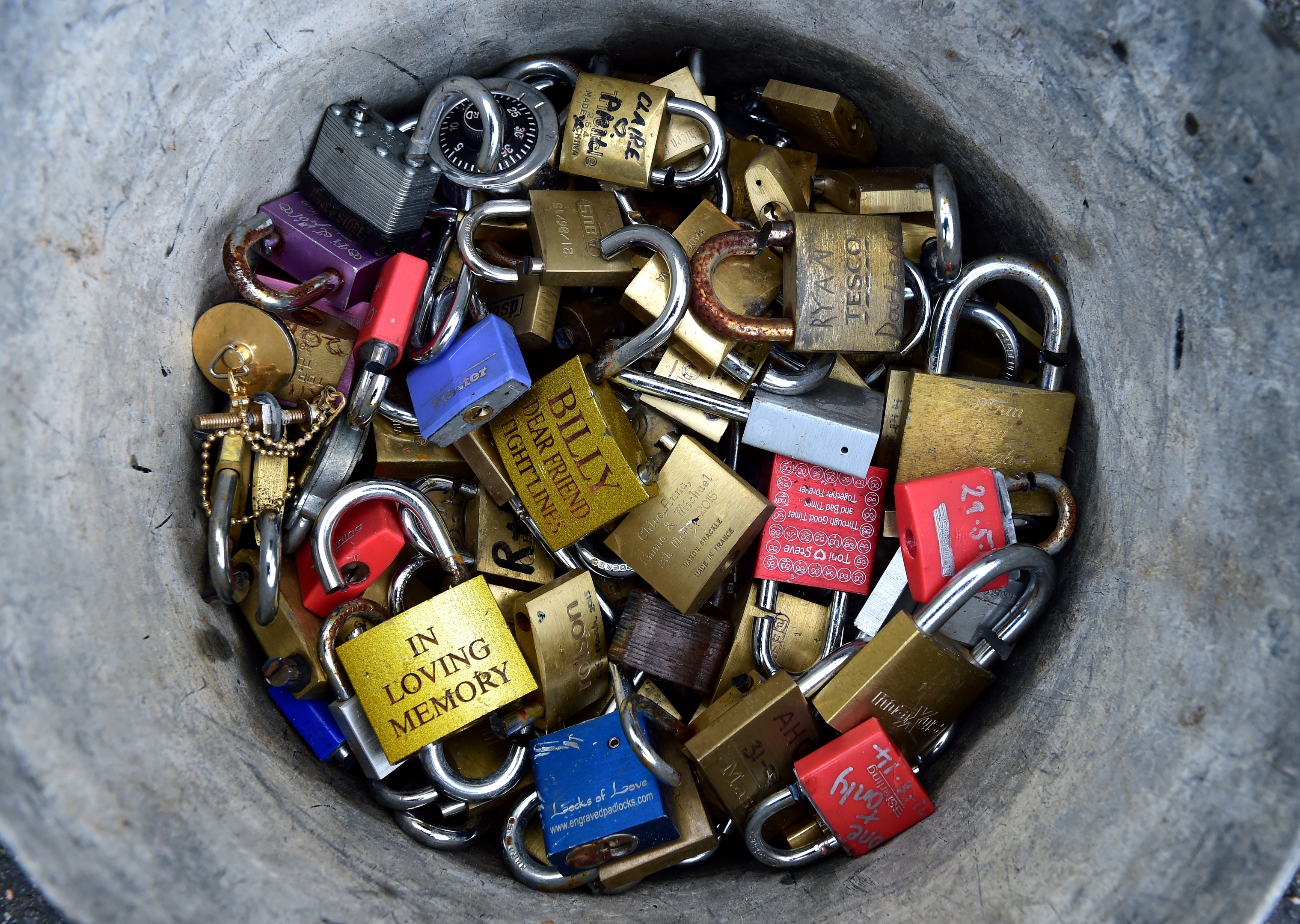 Do you see your name in this bin?