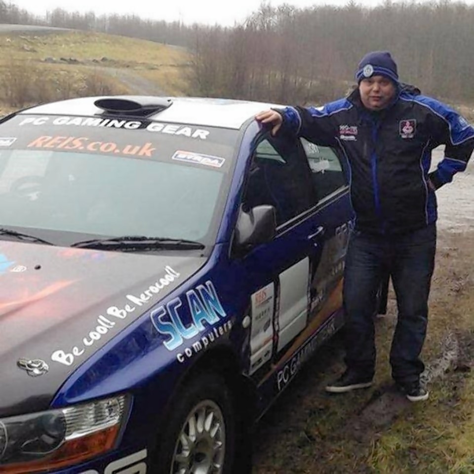 Andrew Mort died whilst racing in the Mull Rally