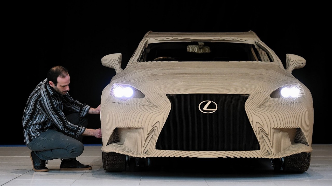 World's first origami car is unveiled