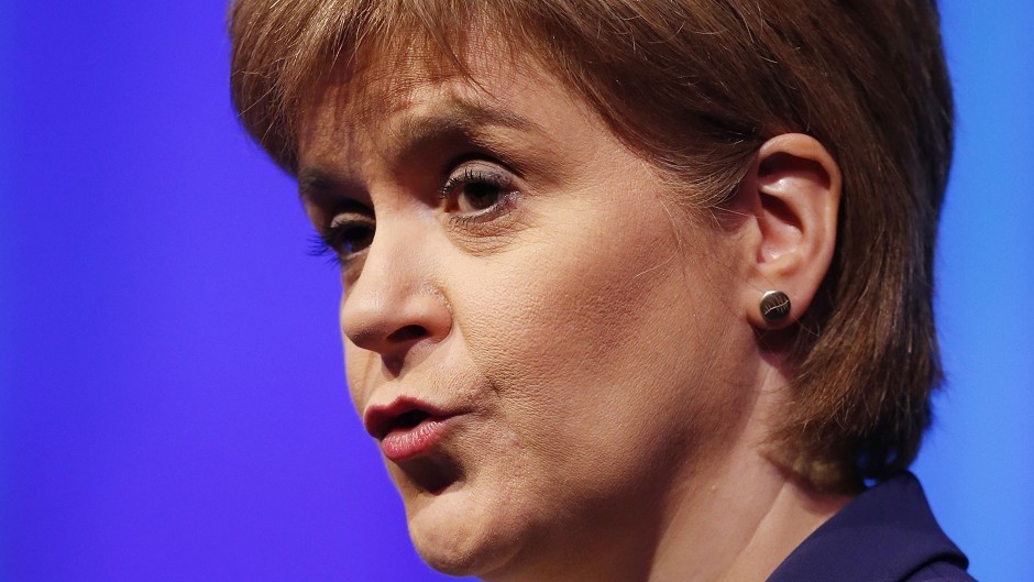 First Minister Nicola Sturgeon said the SNP is focused on winning a third term in power