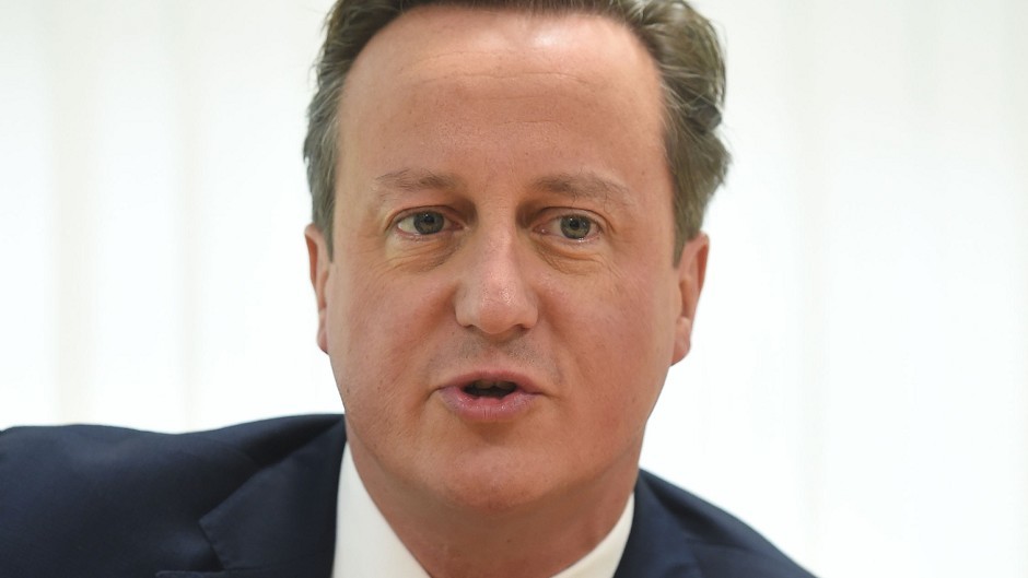 Prime Minister David Cameron