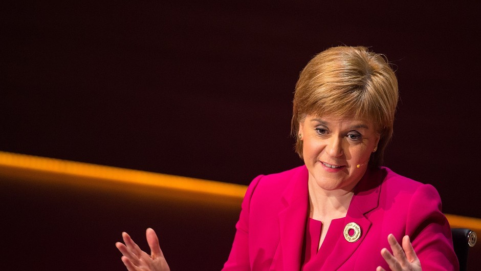 Nicola Sturgeon hopes to win over those who opposed independence.