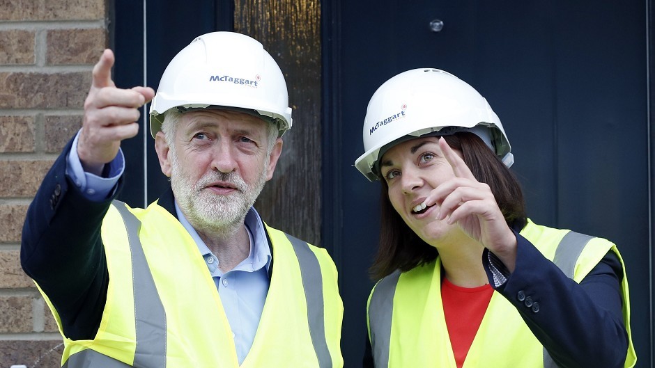 Jeremy Corbyn and Kezia Dugdale issued a joint statement