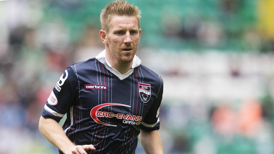 Ross County's Michael Gardyne scored his team's crucial second goal