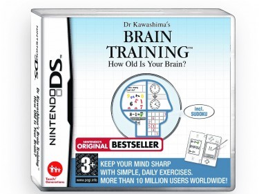 Undated Handout Photo of the Dr Kawashima's Brain Training How Old Is Your Brain (Nintendo DS), available from amazon.co.uk. See PA Feature GADGETS Memory. Picture credit should read: PA Photo/Handout. WARNING: This picture must only be used to accompany PA Feature GADGETS Memory. WARNING: This picture must only be used with the full product information as stated above.