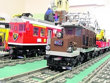 LEGO trains will be on show