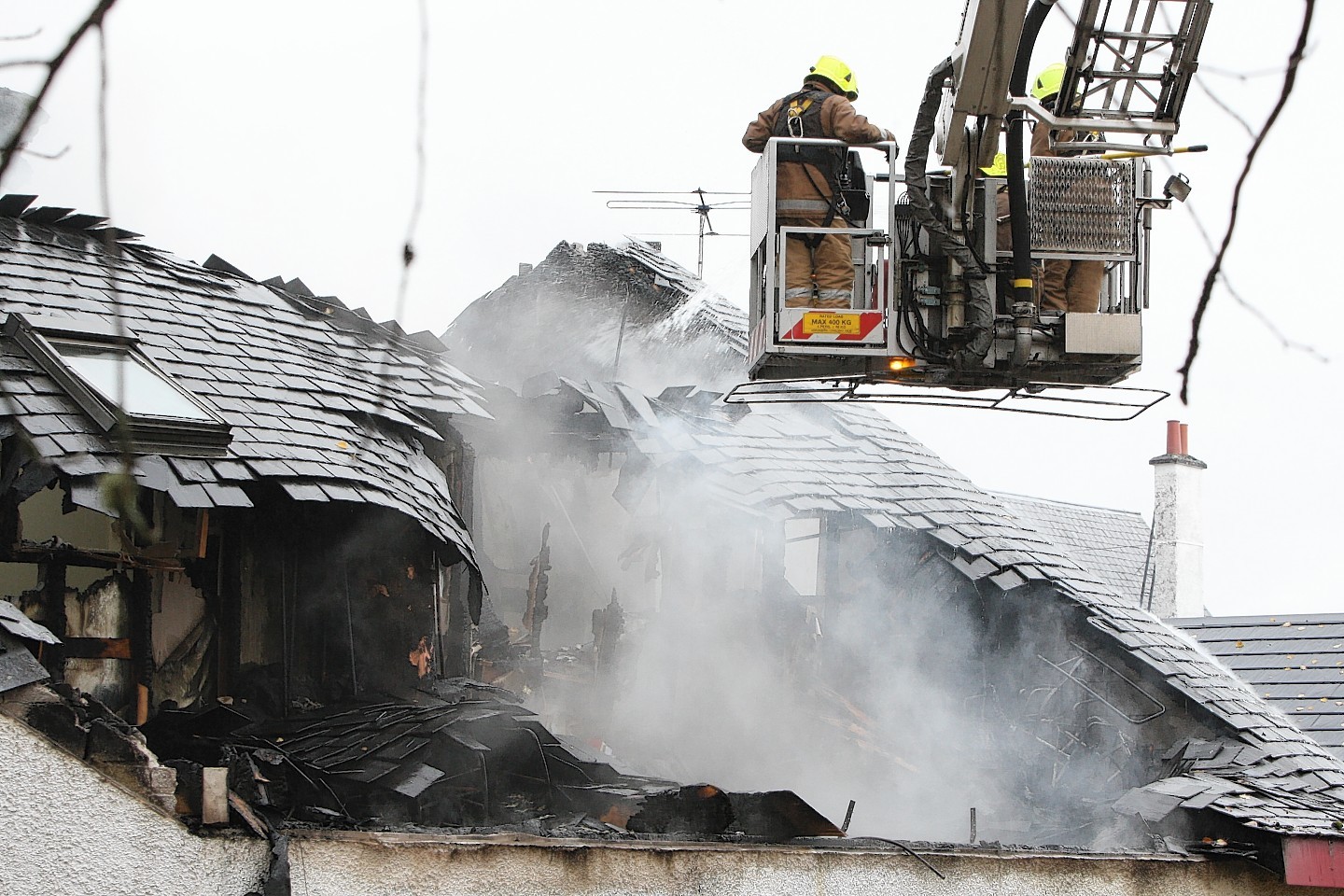 The Cill Chuimein medical centre in Fort Augustus was destroyed by fire