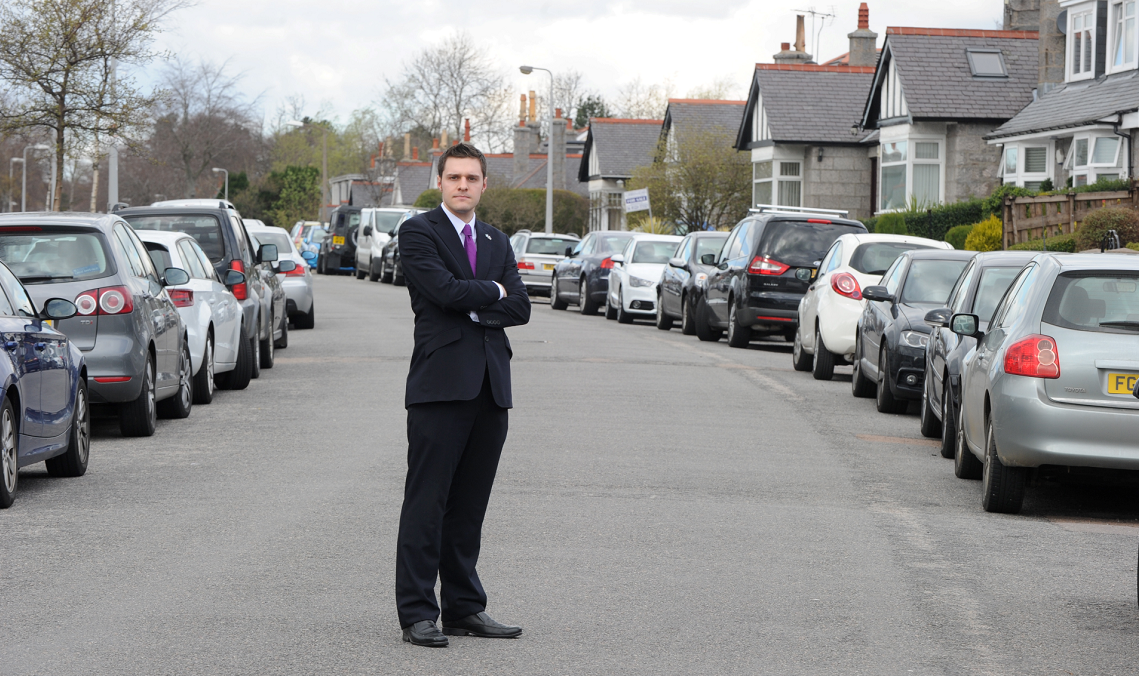 Councillor Ross Thomson has been a long-time proponent of increased parking in the area