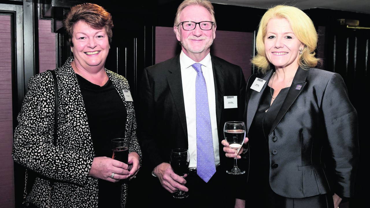 Sylvia Halkerston, George Massie and Susan Lawrie