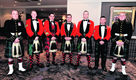 Members of 2 Scots The Royal Highland Fusiliers