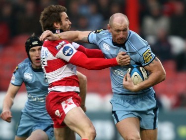 Gareth in action for Cardiff Blues