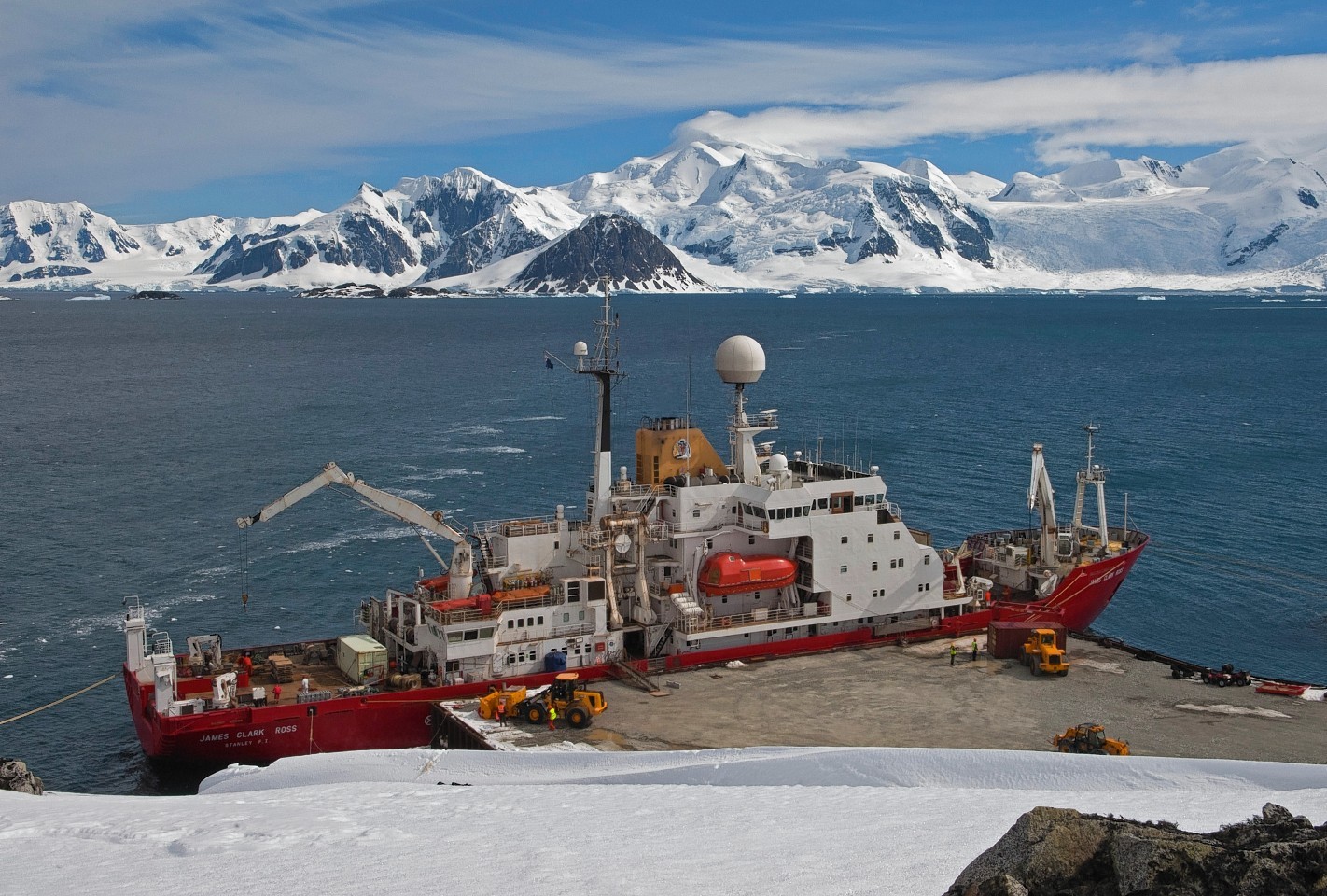 Temperatures at Rothera can drop to – 20C in the winter months