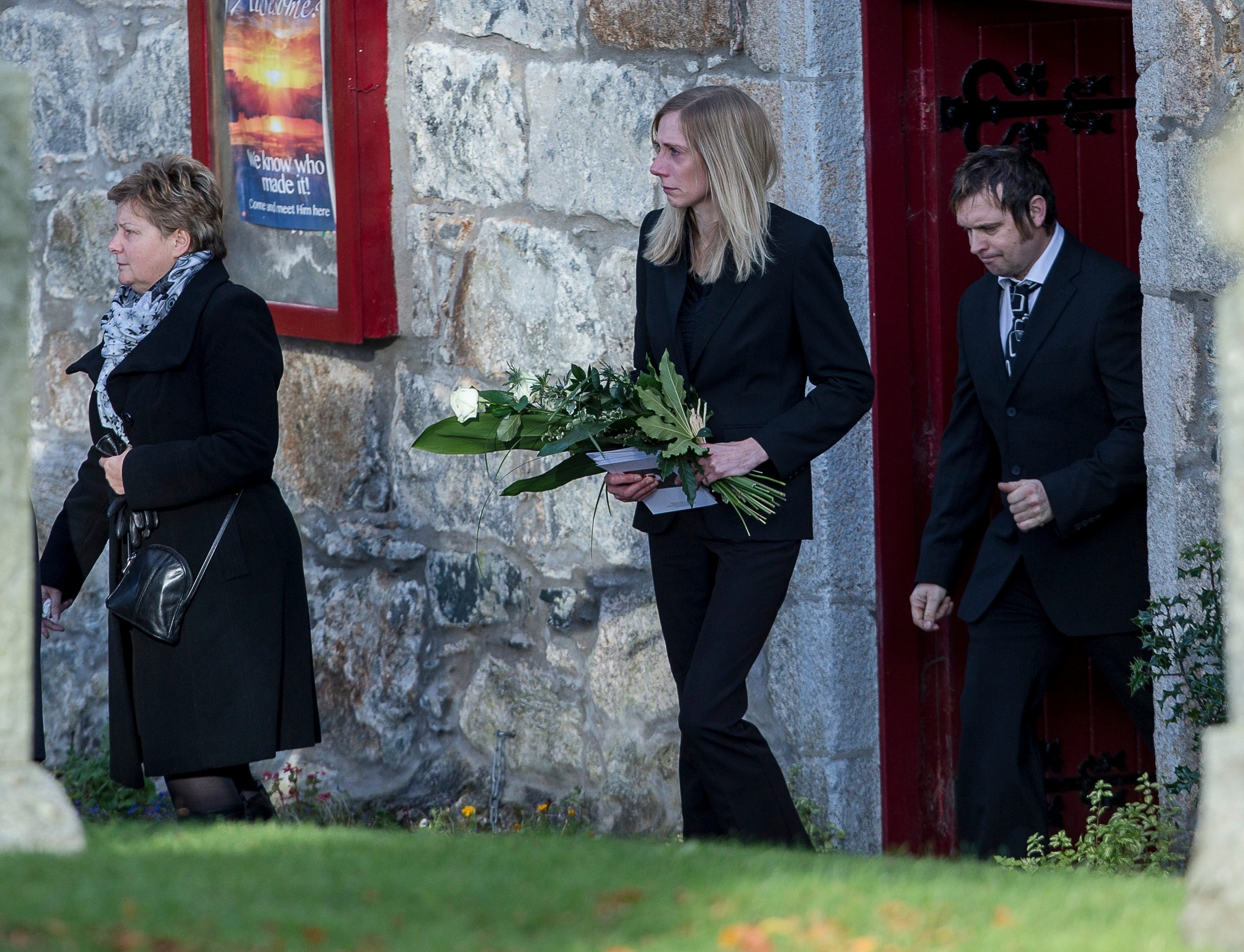 Hundreds of Bailey's friends and family attended the service