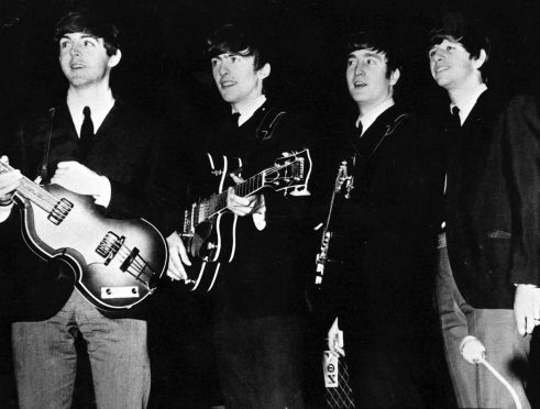 The Beatles in Aberdeen playing at The Beach Ballroom in 1963