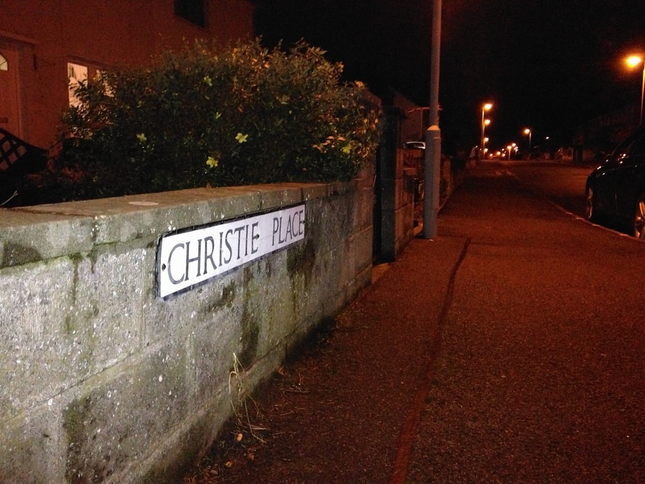 Christie Place, Elgin