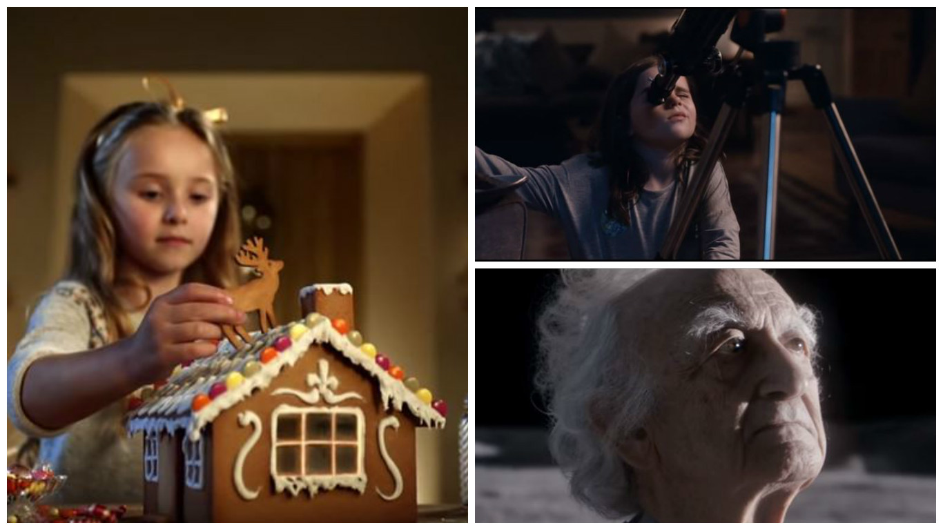 Aldi topped the Christmas adverts charts