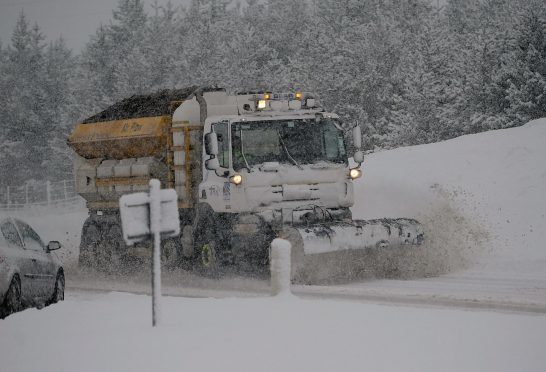 Horrendous driving conditions on the Drumochter pass