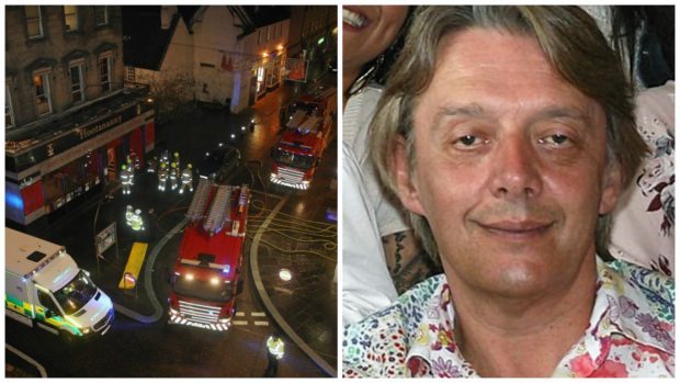 Stuart Skinner was seriously injured in the fire at the popular bar